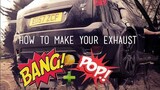 How to have cool/poping exhaust on car parking multiplayer