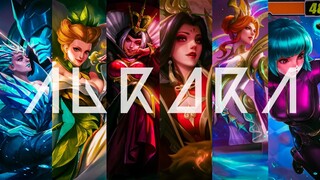 Entrance Animation Hero & Skin's - Aurora | Mobile Legends Bang Bang