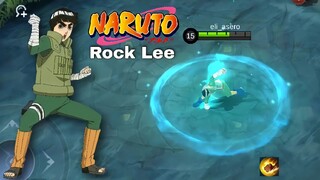 Rock Lee Skin MLBB x Naruto