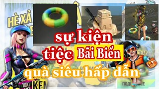 Garena Free Fire | Cách Chơi Sự Kiện Tiệc Bãi Biển Tìm Nhiều Phao Xanh, Phao Hồng Đổi Quà Hấp Dẫn