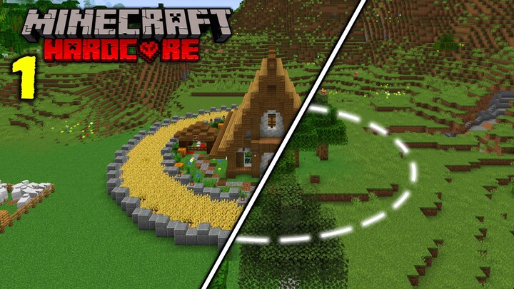NAJLEPSZY SEED NA START na Minecraft Hardcore #1