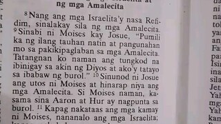 Pang Araw Araw na Talata.               Exodus 17:8-13