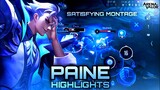 Paine Highlights | Part - 1 | Satisfying Montage | Arena of Valor | Liên Quân Mobile | RoV