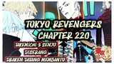 tokyo revengers chapter 220 - takemicchi dan senju ditembak - draken datang untuk menolongnya