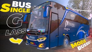 VIRALL BUS SINGGLE GLASS   !! - 5 MODS BUSSID EDISI BUS SINGGLE GLASS TERBARU TA