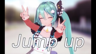【VOCALOID MMD／4K／60FPS】Hatsune Miku【JUMP UP】