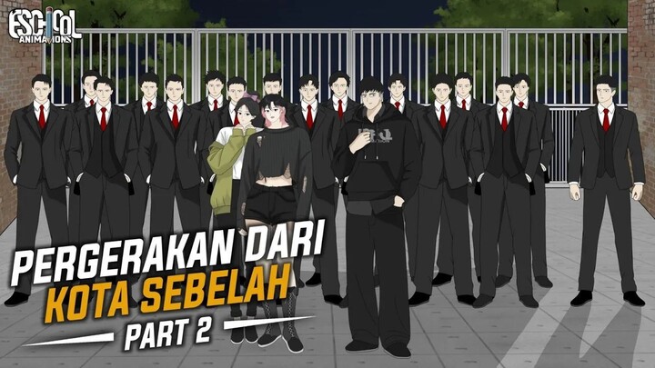 PERGERAKAN DARI KOTA SEBELAH PART 1 - ANIMASI SEKOLAH - DRAMA ANIMASI SEKOLAH