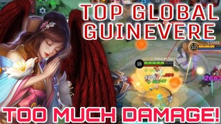 21KILLS! SUPER AGGRESSIVE GUINEVERE | TOO MUCH DAMAGE | MOBILE LEGENDS