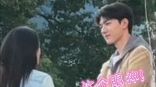 一些周也 林一的合作路透 美女就是要配帅哥!这个身高差这个脸 我先开磕