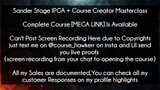 [DOWNLOAD]Sander Stage Course Creator Masterclass Course