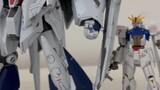 Gundam UC era hero/villain models display (same scale)
