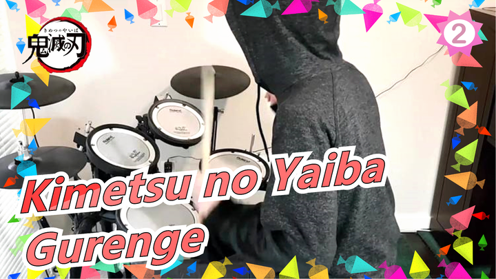 [Kimetsu no Yaiba] Performa Drum Tema Lagu Demon Slayer - Gurenge_2