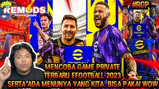 MENEMUKAN DAN MENCOBANYA EFOOTBALL 2023 PRIVATE SERVER YANG ADA MENUNYA JUGA APA AJA NIH YANG BEDA?