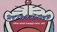 Doraemon setiker untuk menguji calon istri