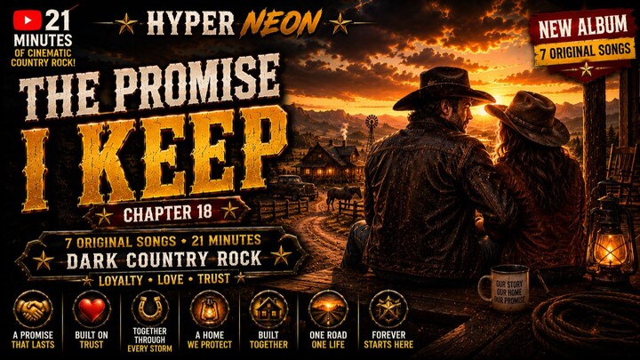 The Promise I Keep | Dark Country Rock | Cinematic Outlaw Country