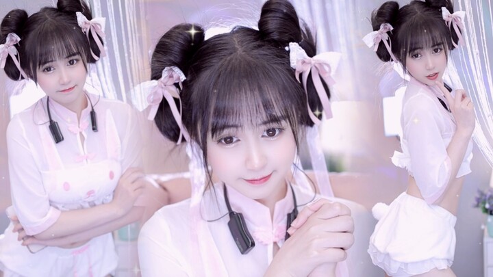 [You Xiaojia] Gelombang cahaya dinamis~boo~boo, kelinci lucu datang!