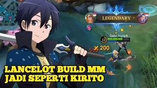 LANCELOT BUILD MM JADI SEPERTI KIRITO