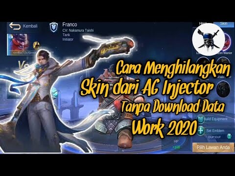 CARA MENGHILANGKAN SKIN MOBILE LEGENDS DARI AG INJECTOR | TANPA DOWNLOAD DATA ULANG!!!