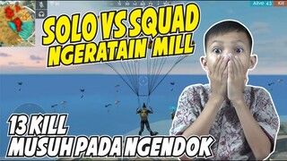 RASYAH DIKASIH SOLO VS SQUAD AUTO BOYAH KILL 13 - GARENA FREE FIRE