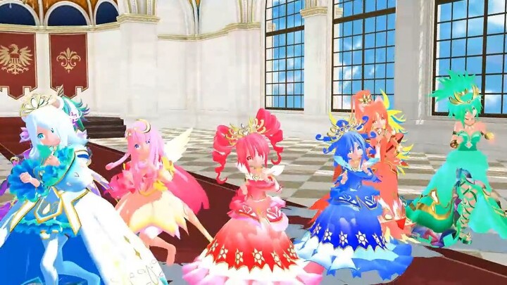 【mmdふたご姫】国のプリンセスでドレミファロンド