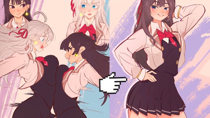 Ayuki Suo and Classmate Ellie Have Combined!