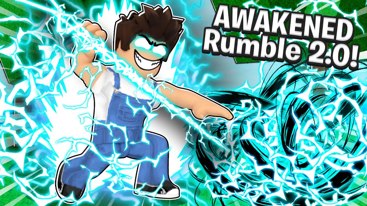 I UNLOCKED AWAKENED RUMBLE! *Showcase* Roblox Blox Fruits - BiliBili