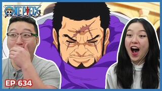 ADMIRAL FUJITORA ISSHO!!!! 🔥🔥 | One Piece Episode 634 Couples Reaction & Discussion