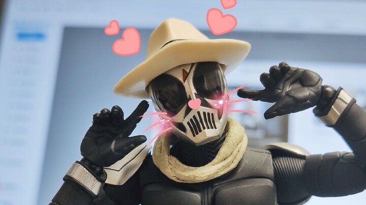 【Meow's Stop-Motion Animation】The cutest Kamen Rider you've ever seen