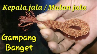 Cara membuat jala ikan || mudah awalan atau permulaan