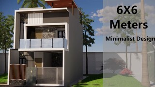 3D ANIMASI DESIGN RUMAH|minimalist