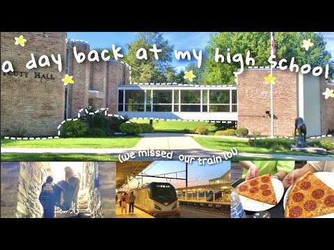 chuyến đi (bão táp) về trường cấp 3 dọn đồ | my college diary