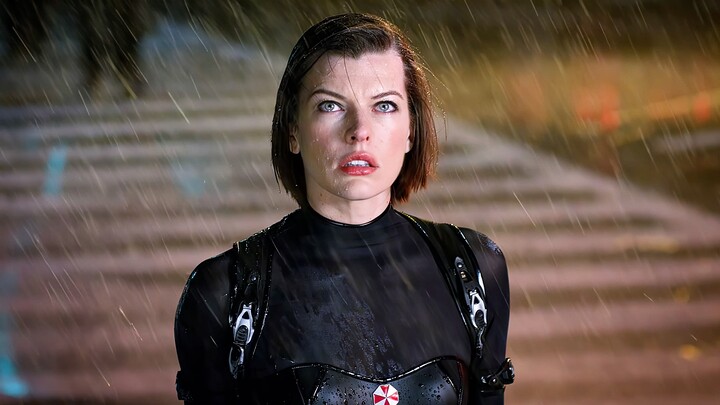 "Great! It's finally raining on such a hot day!"