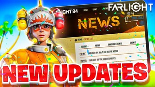 (NEWS & UPDATES) CONFIRMED for Farlight 84