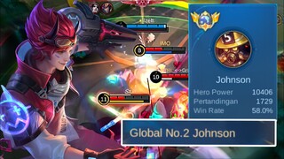 GG CUY! MAIN BARENG TOP GLOBAL JHONSON AUTO ACAK² LANE MUSUH 🔥