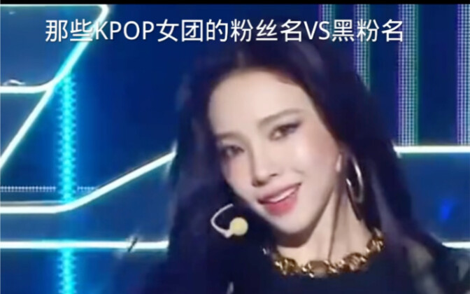 那些KPOP女团粉丝名VS黑粉名