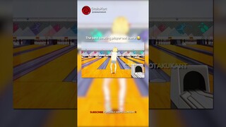 The best bowling player out there 😂 #anime #animememes #animeeedits #shorts