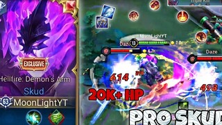 Skud Jungle Pro เกมเพลย์ การสร้างรถถังขนาดใหญ่ 20k+ HP 😲 Arena of Valor Liên Quân mobile