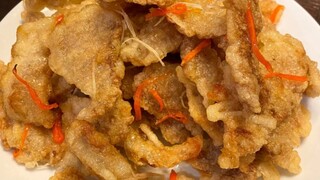 "Real sweet and sour pork"