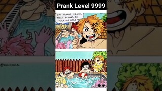 Prank level 9999😂 #anime #short #memes #mha