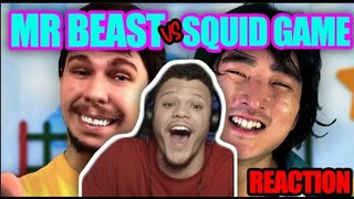 Squid Game vs. MrBeast Rap Battle REACTION!!! FIRE FIRE FIRE AND MORE FIRE!!!!