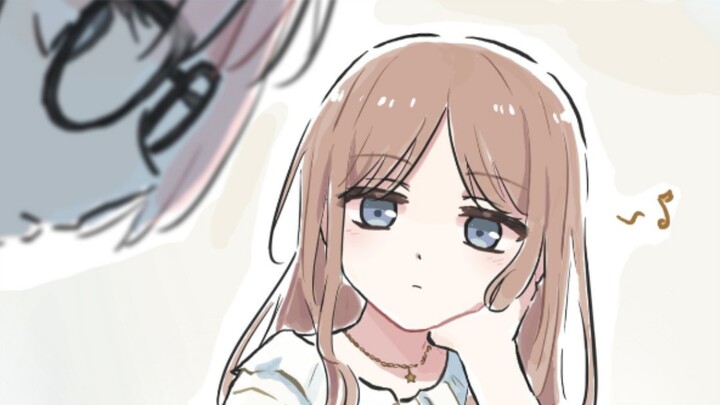 Soyo loves quietly watching the serious Anon.