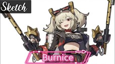 Draw Burnice From Zenless Zone Zero (Sketch 0,5)