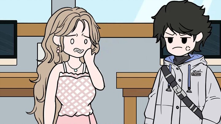 Episode 3 of "Xiao Mori Accident": I was caught slacking off at work and went downstairs to beat som