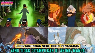 8 PERTARUNGAN SERU YANG TIDAK DITAYANGKAN DI ANIME/MANGA NARUTO