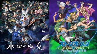 [Mashup] Gundam: The Witch from Mercury X JoJo's :Stone Ocean | slash X Heaven Falling Down