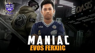 LING EVOS FERXIIC MANIAC | MANIAC MOMENT EVOS LEGENDS VS AURA FIRE GAME 2 | NMA S3