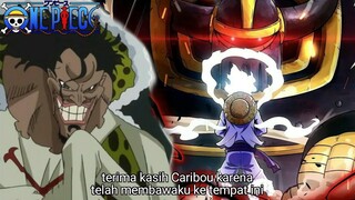 OP 1105 - EDAN! CARIBOU MEMBAWA LUFFY KE TEMPAT ANCIENT ROBOT! LUFFY SIAP MELAWAN SATURN -Prediksi