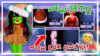 🎅👗 NEW LUXE ELEGANCE WINTER SET!! + REWORKED STUFF! // Roblox Royale High