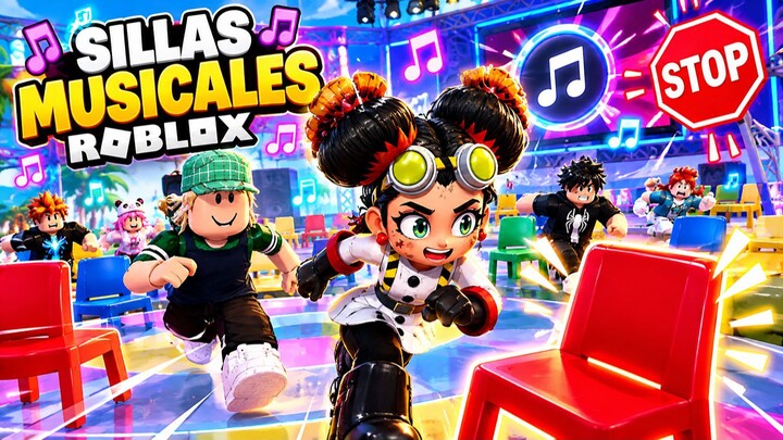 🔥¡NADIE va a creer CÓMO GANÉ estas Sillas Musicales en Roblox!