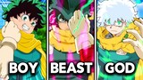 All 4 Deku Stages in My Hero Academia EXPLAINED